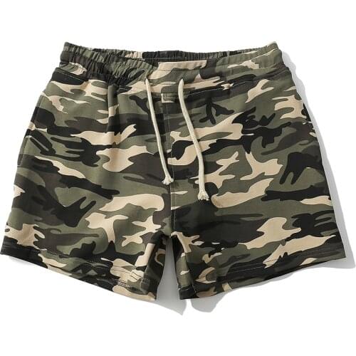 AIMPACT Athletic Spandex Camouflage Mens Fashion Athletic Fitness Sports Shorts For Gym AM2397
