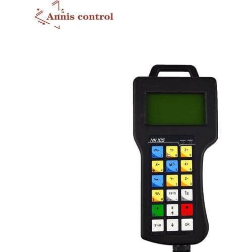 NK105 DIY sma Newly-listed 3-axis CNC motion control system woodworking engraving machine handle-type offline controller WEIHONG