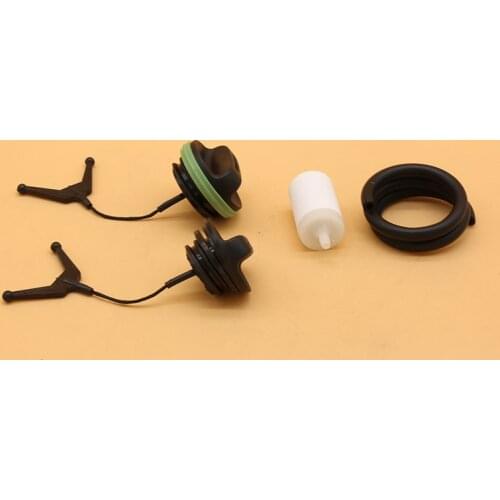 Fuel Oil Tank Cap Fuel Filter Fuel Hose For Husqvarna 340 345 346XP 350 353 Garden Chainsaw Replacement Spare Part Package Con