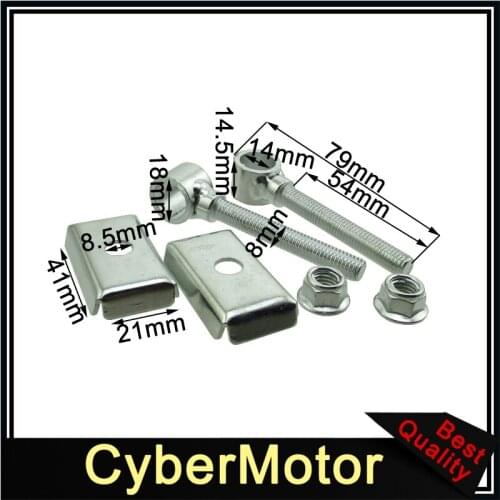 Chain Adjuster Tensioner For Chinese 2 Stroke 49cc 50cc Mini Dirt Moto Pocket Bike