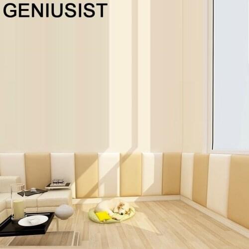 Letto Anti-collision Cushion Tete Lit Chambre A Coucher Child 3D Wall Sticker Cabeceira Cabecero Cama De Pared Bed Headboard