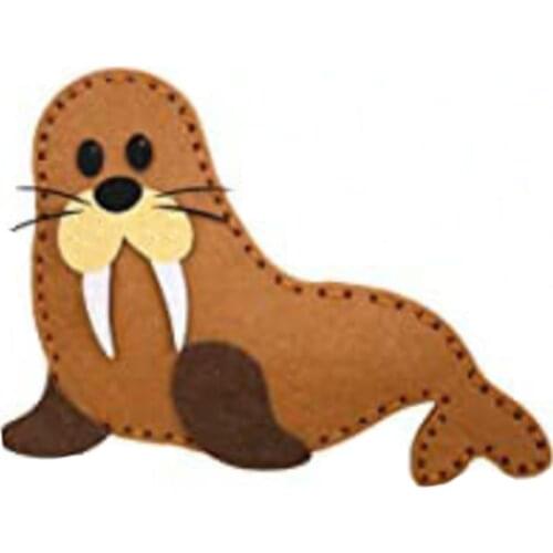 2021 New Seal felt woven toy Cutting Dies Wooden Knife Die Compatible With Most Manual Die Cut Cutters