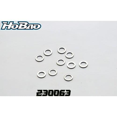 Original OFNA/HOBAO RACING 230063 Washer 5.1 x 7.5 x 0.7mm, 10 Pcs For 1/10 HYPER DC-1 TRAIL TRUCK