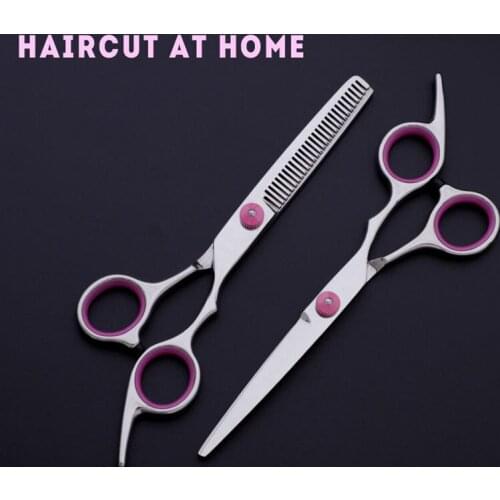Hair scissors professional high quality set kappersschaar tijeras Cut your own hair moser hair clippers pink Cutting SU340