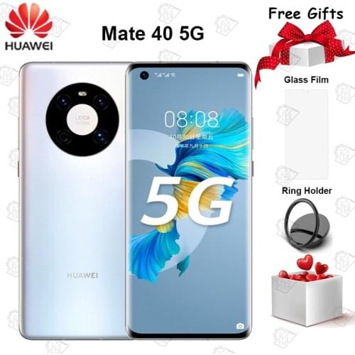 Original Huawei Mate 40 5G Mobile Phone 6.5 inch OLED 90Hz 8G+128G Kirin 9000E Octa-core Camera 50MP Face unlock NFC Smartphone