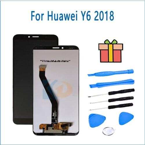 Replacement LCD With Digitizer For Huawei Y6 2018 LCD Display Touch Screen Assembly For Y6 Prime 2018