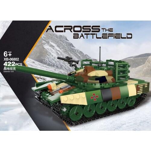 Modern military Soviet Union T-72 main battle tank batisbricks building block ww2 vehicle brick toys collection for boys gift