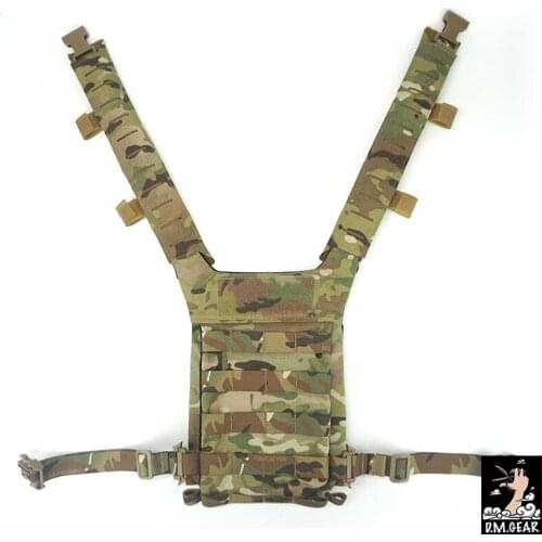 DMGear Universal SS D3 Series Back Plate Carrier Tactical Vest Chest Rig Back Panel Airsoft Lightweight Functional Multi-pocket