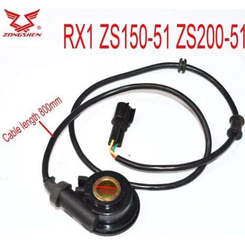 Zongshen RX1 ZS150-51 ZS200-51 150cc 200cc motorcylcle speedometer cable sensor speed accessories free shipping