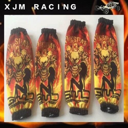 1/5 rc car 2 front and 2 rear Shock protection cover for 1/5 losi 5ive-T Rovan LT KM X2
