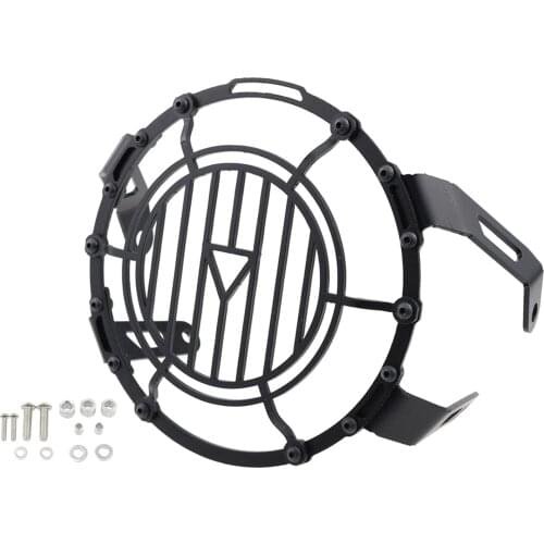 Motorcycle Accessories Headlight Lamp Grille Guard Head Light Lense Covers Protection Kits for Triumph Street Scrambler