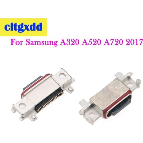 Cltgxdd 1 pc Micro Charger Port Dock Connector For Samsung Galaxy 2017 A320 / A520 / A720 A3 / A5 / A7 USB Charging Socket
