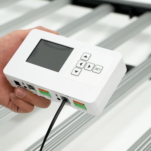 Remote Group 0-10V Dimming LED grow light RJ14 group control app smart time setting on off dimmer led grow light controller