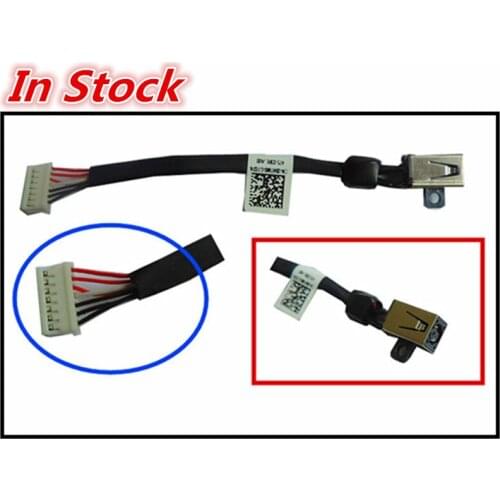 New Laptop DC Power Jack Charging Cable Wire Cord For DELL XPS 15 9530 9550 9560 M3800 5510 064TM0