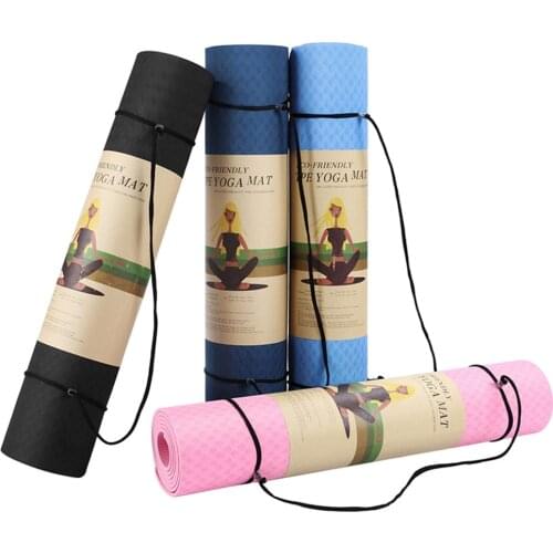 Tappetino Fitness Yoga Mat Classic Pro Yoga Mats TPE Eco Friendly Mat Non Slip Fitness Exercise Mat Colchonete Academia A10