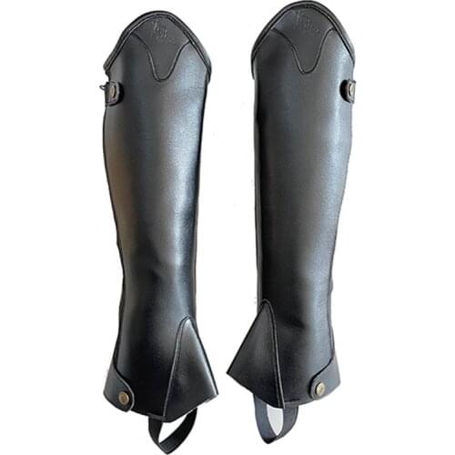 Equestrian Leggings Microfiber PU Durable Equestrian Boots Cover Riding Protectors Adults Children Paarden Equitation Equipement