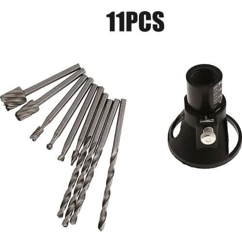 HSS Routing Router Drill Bits Set for Dremel Rotary Burrs Tools Metal Root Drilling Milling Cutter Wood Carving Tool 7/11/29 pcs