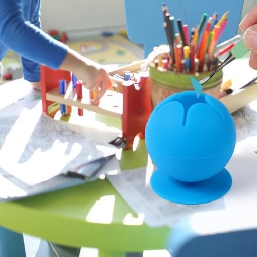 New Handicraft Waste Collector Suctioned Silicone Weeding Scrap Storage Collector Craft Weeding Tool DIY Handicraft Storage Boxs