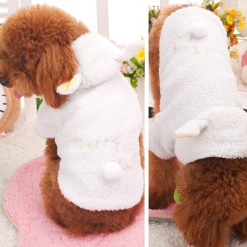 Pet clothes dachshund monochrome hooded fleece sausage autumn and winter dog clothes 0607