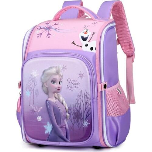 Disney Frozen Kids Primary Schoolbag Girls Orthopedic SpiderMan Backpack Children School Bags Kids Satchel Knapsack Mochila