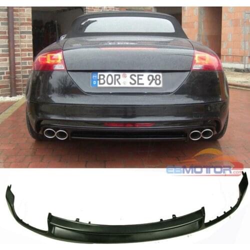 Home / For AUDI / TT / TTS Rear diffuser Replacemen For Audi TTS MK2 8J Sline sport bumper 2007-2013 A068F