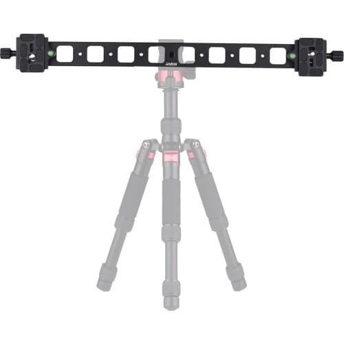 Andoer PU-480 Camera Slider Aluminum Alloy Damping Slider Track Video Stabilizer Rail Track Slider for DSLR or Camcorder