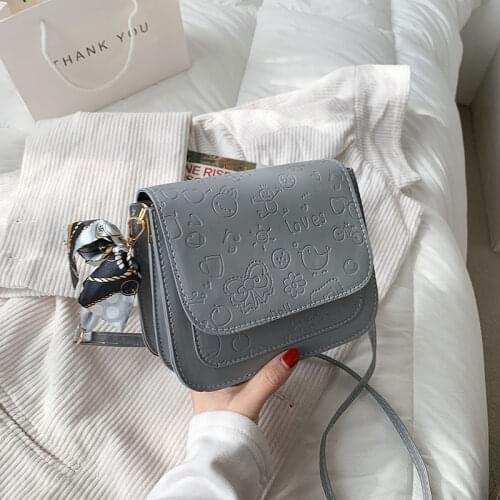 Pu Leather Shoulder Bag For Women Casual Small Square Bag Versatile Ladies Crossbody Bag Designer Simple Phone Pocket