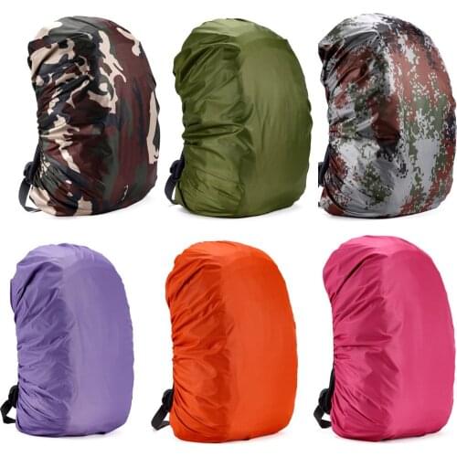 Backpack Anti-theft Rain Bag Cover 35L 45L Adjustable Waterproof Dustproof Shoulder Bag Case Raincover Protect Outdoor Camping