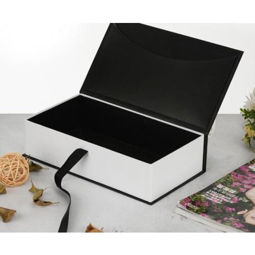 High quality packaging factory customize large white gloss gift boxes,jewelry gift paper packaging box ---XP0217