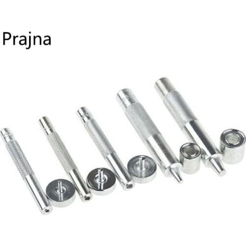 1Set 3.5-12mm DIY Handmade Metal Eyelets Mold Tool Eyelets Grommet Installation Carbon Steel Accessories Professional Handicraft