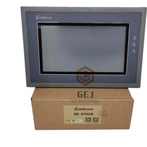7 Inch SK-070GS Samkoon DC 24V 800*480 Resolution with Ethernet Touch Screen HMI