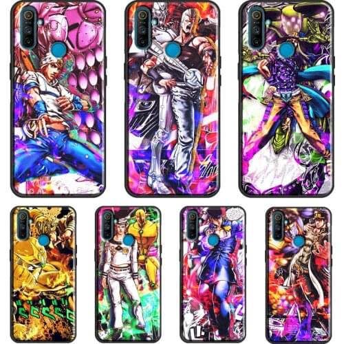 JoJolion JoJos Bizarre Anime Manga For OnePlus 9 Pro 7 8 Pro 8T Nord 9R Case For Realme 8 Pro C3 C21 GT Neo 6 7 Q3 Pro Cover