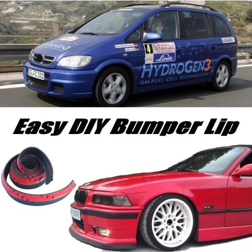 Bumper Lip Deflector Lips For Opel HydroGen3 HydroGen4 HydroGen 3 / 4 Front Spoiler Skirt For Body Kit Strip