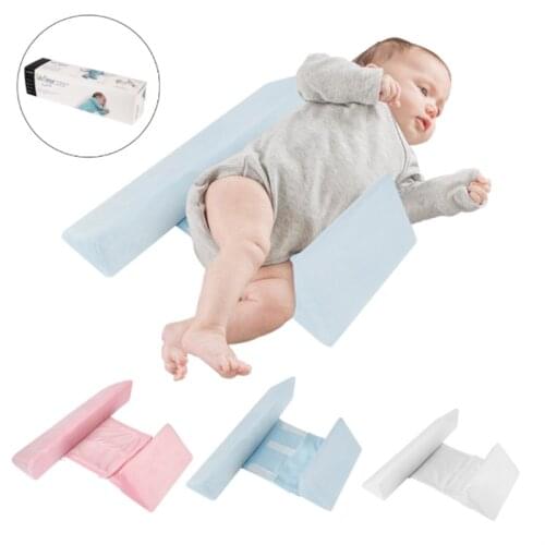Newborn Baby Shaping Styling Pillow Anti-rollover Side Sleeping Pillow Triangle Infant Baby Positioning Pillow For 0-6 Months