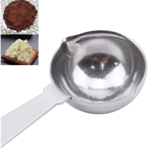 Hot Sale 5 ML Coffee Scoop Thicken Stainless Steel Tablespoon Measuring Spoons Tablespoon For Fruit Powder Dried Milk Bakeware