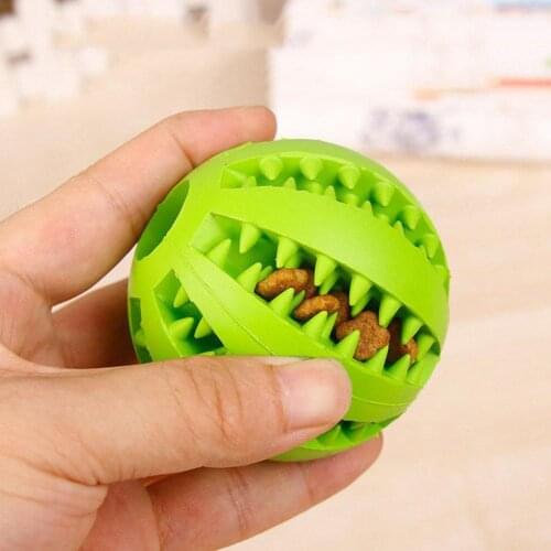 Pet Dog Toys Puppy Funny Interactive Chew Toys for Small Dog Resistant Bite Teeth for Training Rubber Ball Dog Toys Pet Supplies