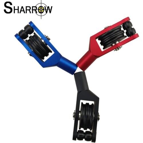 1pc Archery Cable Slide Pulley Compound Bow Bowstring Splitter Roller Glide Bow String Separator Shooting Hunting Accessories