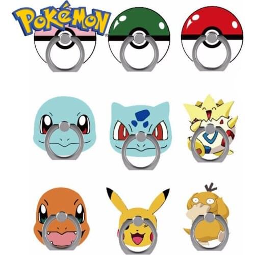 Pocket Monster Pikachu PokeMON Mobile Phone Holder Stand Suitable for All Smartphones Pokemon Go Pikachu Anime Figure