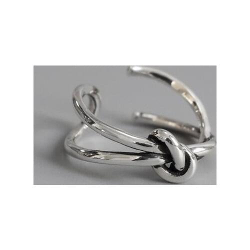 Punk Bow Rings For Women Girls Fashion Irregular Finger Rings Gift 2021 Female Jewelry Party