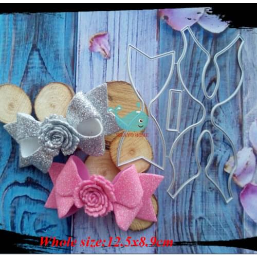 Lace bowknot Crafts Metal Steel Cutting Die New decoration Stencil For DIY Scrapbooking Paper/photo Cards Dies