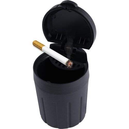 Mini Car Trash Bin Black Portable Auto Seat Organizer Waste Bin Garbag Cup Dust Rubbish Box Container Interior Accessories