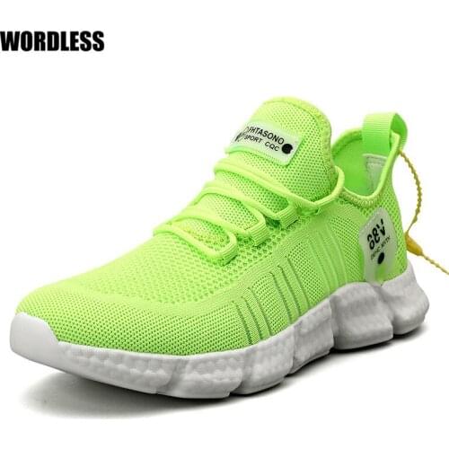 2020 New Men Sneakers Outdoor Casual Lace-up Men Shoes Lightweight Comfortable Breathable Walking Footwear zapatillas de deporte