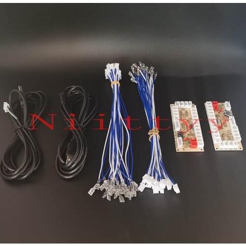 New zero delay 5v USB encoder to PC joystick and button for MAME and control stick fighting DIY Arcade game parts