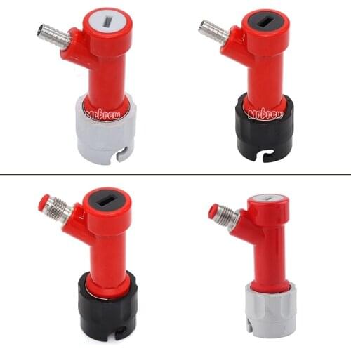 2pcs Homebrew Beer Pin Lock Liquid & Gas Disconnect Corny Keg Connector 1/4’’ Beer Keg Dispenser Bar Tools