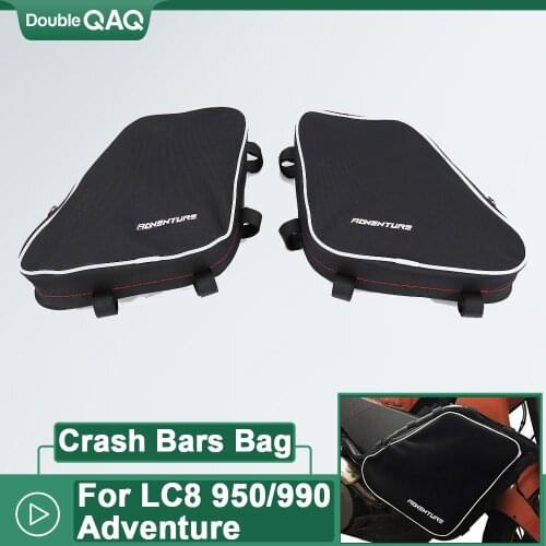 Crash Bars Bag For LC8 950/990 Adventure NEW Motorcycle Frame Waterproof Bumper Repair Tool Placement Bags