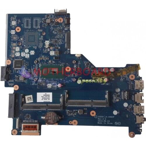 Vieruodis FOR HP 15-R ZSO50 Laptop Motherboard W/ I3-4005U CPU 765444-501 LA-A992P REV1.0