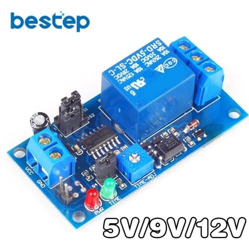 High Quality Delay Relay Delay Turn On / Delay Turn Off Switch Module with Timer DC 5V 9V 12V