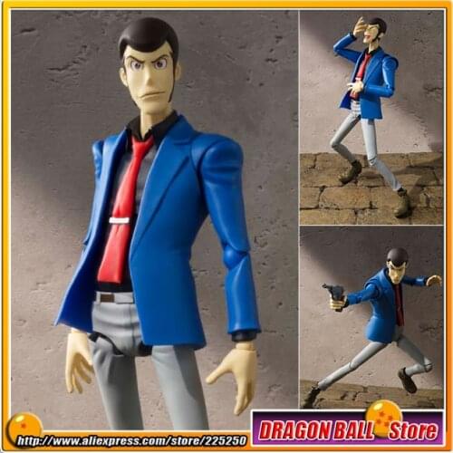 Japan Anime "Lupin the 3rd" Original BANDAI Tamashii Nations SHF S.H.Figuarts Toy Action Figure - Lupin the 3rd