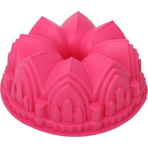 1 Piece DIY Baking Mold DIY Silicone Big Cake Mould Cartoon Flower