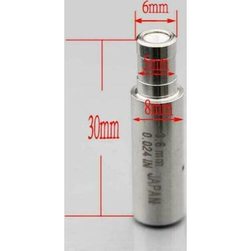 1x EDM Drill Ceramic Electrode White Ceramic Guide 0.15-3.0mm Punch Machine Part